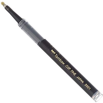 Tombow P Cartucho de tinta preta (pacote de 12 unidades) Tombow P Cartucho de tinta preta (pacote de 12 unidades)