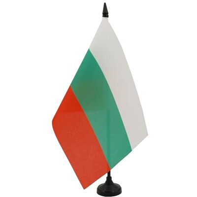AZ FLAG BANDEIRA de MESA da BULGÁRIA 21x14cm BANDEIRINHA de ESCRITÓRIO BÚLGARA 14 x 21 cm AZ FLAG BANDEIRA de MESA da BULGÁRIA 21x14cm BANDEIRINHA de ESCRITÓRIO BÚLGARA 14 x 21 cm