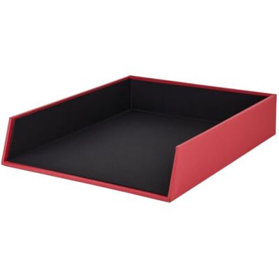 Rössler Papier S.O.H.O. Cesto de arrumação para DIN A4, empilhável, vermelho, 1 unidade Rössler Papier S.O.H.O. Cesto de arrumação para DIN A4, empilhável, vermelho, 1 unidade