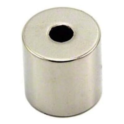 FIRST4MAGNETS Magnet de neodímio N42 magnetizado diametralmente para artes, trabalhos manuais, fabrico de modelos, bricolagem, passatempos, escritório e casa 20 mm O.D. x 6 mm I.D. x 20 mm de FIRST4MAGNETS Magnet de neodímio N42 magnetizado diametralmente para artes, trabalhos manuais, fabrico de modelos, bricolagem, passatempos, escritório e casa 20 mm O.D. x 6 mm I.D. x 20 mm de