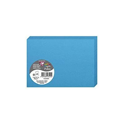 Clairefontaine 2321 Conjunto de 20 envelopes de 11 x 15,50 x 0,10 cm, azul-turquesa 11 x 15,50 x 0,10 Clairefontaine 2321 Conjunto de 20 envelopes de 11 x 15,50 x 0,10 cm, azul-turquesa 11 x 15,50 x 0,10