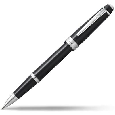 Cross Bailey Light Pena estilográfica, preta (Glossy Black) Cross Bailey Light Pena estilográfica, preta (Glossy Black)