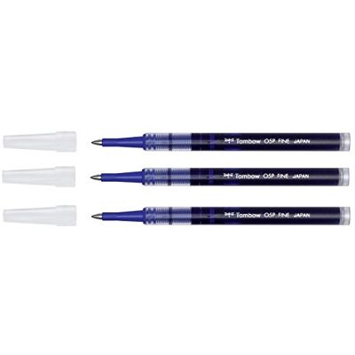 Tombow BK LV-LP05 recargas de tinta, espessura de traço de 0,5 mm, cor azul (3 peças) Tombow BK LV-LP05 recargas de tinta, espessura de traço de 0,5 mm, cor azul (3 peças)