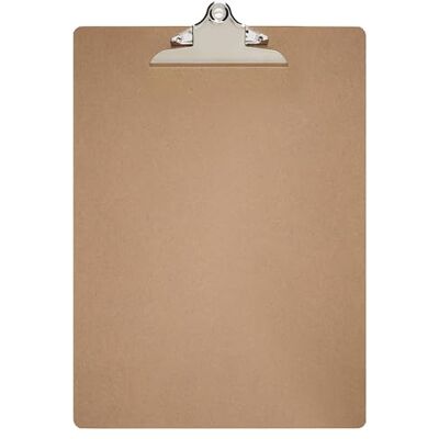 MAUL Porta-papéis A3 classic, placa de madeira em formato DIN A3 vertical, clip para pendurar, pinças vintage para guardar papel, para escritório, cozinha e oficina, madeira sujeción firme hasta 250 hojas, tope práctico de alineación, uso apaisado cómod MAUL Porta-papéis A3 classic, placa de madeira em formato DIN A3 vertical, clip para pendurar, pinças vintage para guardar papel, para escritório, cozinha e oficina, madeira sujeción firme hasta 250 hojas, tope práctico de alineación, uso apaisado cómod