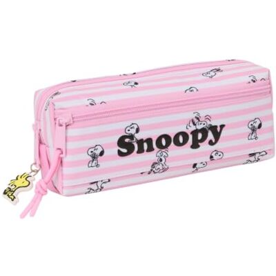 Safta Plumier Triple Snoopy 37 peças, estojo escolar com 3 compartimentos e fecho, inclui 16 lápis de cor, 14 marcadores, régua e semicírculo, medidas 12,5 x 5,5 x 19,5 3 BR, Estojo de borracha tripla Safta Plumier Triple Snoopy 37 peças, estojo escolar com 3 compartimentos e fecho, inclui 16 lápis de cor, 14 marcadores, régua e semicírculo, medidas 12,5 x 5,5 x 19,5 3 BR, Estojo de borracha tripla