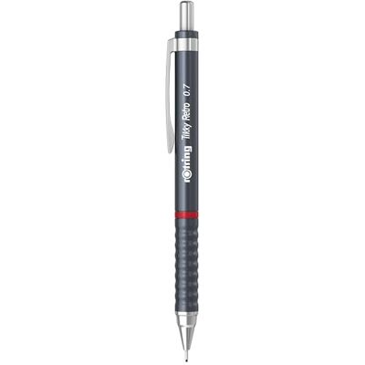 Rotring TIKKY Retro versátil cinzento metálico 0,7 mm Rotring TIKKY Retro versátil cinzento metálico 0,7 mm
