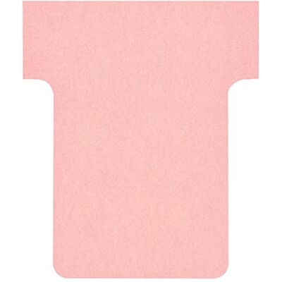 Nobo Cartões em T, tamanho 1,5, cor-de-rosa Nobo Cartões em T, tamanho 1,5, cor-de-rosa