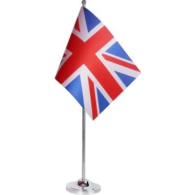 Az Flag Reino Unido Bandeira de Mesa Cetim 22x15cm - Bandeira de Mesa Az Flag Reino Unido Bandeira de Mesa Cetim 22x15cm - Bandeira de Mesa