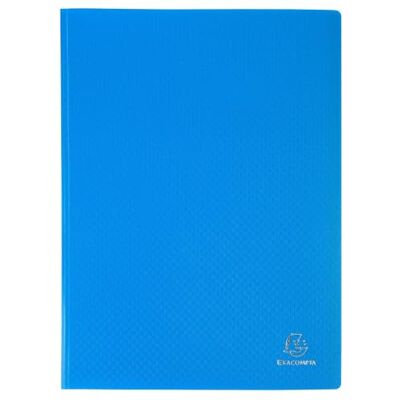 Exacompta Pasta com 60 fundas PVC, A4, cor azul Exacompta Pasta com 60 fundas PVC, A4, cor azul