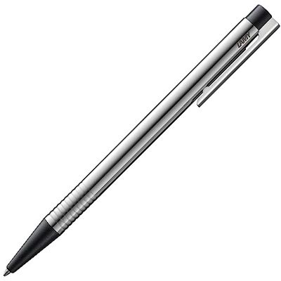 Lamy Logótipo mate black Caneta numa elegante e robusta caixa de aço inoxidável largura da linha M inclui recarga de grande capacidade M 16 em preto Lamy Logótipo mate black Caneta numa elegante e robusta caixa de aço inoxidável largura da linha M inclui recarga de grande capacidade M 16 em preto