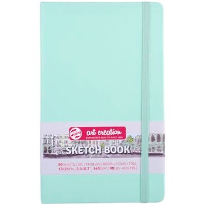ART Caderno de esboços 80 folhas, 13 x 21 cm, menta fresca ART Caderno de esboços 80 folhas, 13 x 21 cm, menta fresca