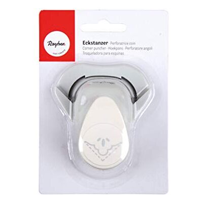 Rayher Furador de cantos, flor, 2,54 cm ø, papel e cartão até 220 g/m², Scrapbooking, Rayher Furador de cantos, flor, 2,54 cm ø, papel e cartão até 220 g/m², Scrapbooking,