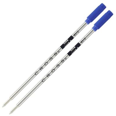Cross Recarga para caneta (2 unidades), cor azul Cross Recarga para caneta (2 unidades), cor azul