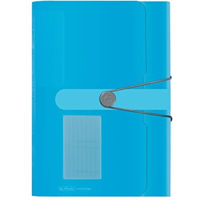 herlitz Pasta acordeão (com 12 compartimentos), azul herlitz Pasta acordeão (com 12 compartimentos), azul