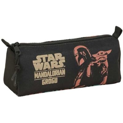 Safta Plumier Triple Mandalorian & Grogu 37 peças, estojo escolar organizador com 3 compartimentos e fecho, inclui 16 lápis, 14 marcadores, régua e semicírculo, medidas 12,5 x 5,5 x 19 5 cm, Estojo Safta Plumier Triple Mandalorian & Grogu 37 peças, estojo escolar organizador com 3 compartimentos e fecho, inclui 16 lápis, 14 marcadores, régua e semicírculo, medidas 12,5 x 5,5 x 19 5 cm, Estojo