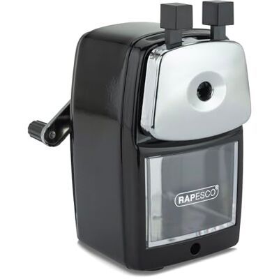 Rapesco Apontador modelo 74, preto Rapesco Apontador modelo 74, preto