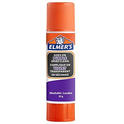 Elmer's Barra de cola Disappearing Purple 22G, 1 bolha Elmer's Barra de cola Disappearing Purple 22G, 1 bolha