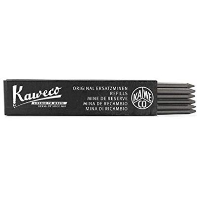 Kaweco Minas de grafite (3,2 mm, 5B, 6 unidades) Kaweco Minas de grafite (3,2 mm, 5B, 6 unidades)