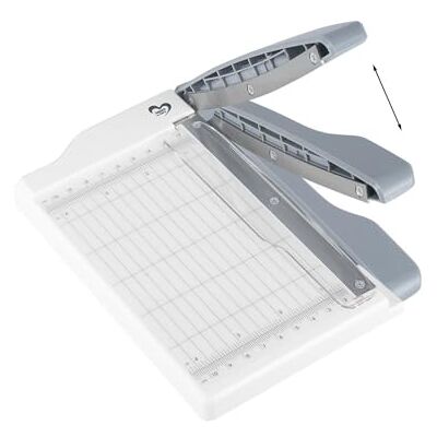 Ideen mit Herz Mini cortador de alavanca cortador empilhável, DIN A5, 13,5 cm x 19,5 cm Ideen mit Herz Mini cortador de alavanca cortador empilhável, DIN A5, 13,5 cm x 19,5 cm