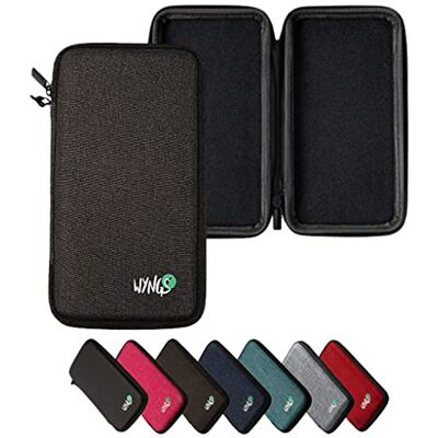 WYNGS Capa protetora cinzento-escuro compatível com a calculadora TI-84 Plus CE-T Python Edition WYNGS Capa protetora cinzento-escuro compatível com a calculadora TI-84 Plus CE-T Python Edition