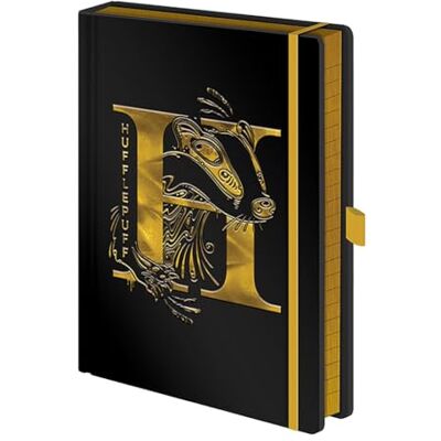 Pyramid Harry Potter Caderno A5 Premium Hufflepuff Foil Pyramid Harry Potter Caderno A5 Premium Hufflepuff Foil