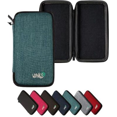 WYNGS Capa protetora turquesa compatível com a calculadora TI-84 Plus CE-T Python Edition WYNGS Capa protetora turquesa compatível com a calculadora TI-84 Plus CE-T Python Edition