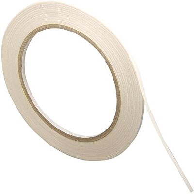 Rayher Rolo de fita adesiva dupla face transparente, 6 mm de largura, 20 m de comprimento, sem ácido Rayher Rolo de fita adesiva dupla face transparente, 6 mm de largura, 20 m de comprimento, sem ácido