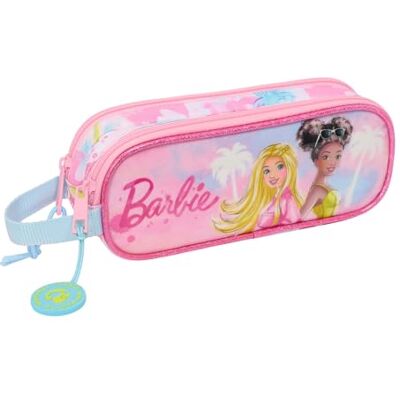 safta Barbie Painterly Suporte para crianças duplas, estojo infantil, estojo infantil, ideal para crianças na idade escolar, confortável e versátil, qualidade e resistência, 21 x 6 x 8 cm safta Barbie Painterly Suporte para crianças duplas, estojo infantil, estojo infantil, ideal para crianças na idade escolar, confortável e versátil, qualidade e resistência, 21 x 6 x 8 cm