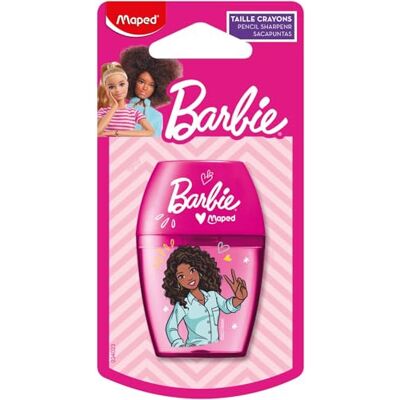 Maped Apontador Infantil SHAKER 1 Orifício Barbie Blister Afia Sem Esforço Compacto e Seguro Maped Apontador Infantil SHAKER 1 Orifício Barbie Blister Afia Sem Esforço Compacto e Seguro