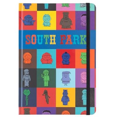 Grupo Erik South Park caderno A5 pontilhado Merchandising oficial: Journaling notebook A5, bloco de notas com tampa dura, 192 newskill s Grupo Erik South Park caderno A5 pontilhado Merchandising oficial: Journaling notebook A5, bloco de notas com tampa dura, 192 newskill s