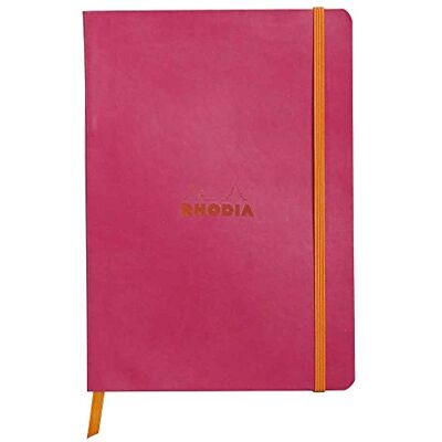 Rhodia rama Caderno de notas, tamanho A5, cor framboesa Rhodia rama Caderno de notas, tamanho A5, cor framboesa