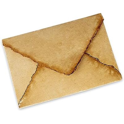 WANDERINGS Envelopes Artesanais Antigos com Borda Irregular 4,25 x 6,25" / 11 x 16 cm Pacote de 25 para Escritores, Convites, Anúncios Papel Reciclado Grosso 150 GSM Prensado a Frio WANDERINGS Envelopes Artesanais Antigos com Borda Irregular 4,25 x 6,25" / 11 x 16 cm Pacote de 25 para Escritores, Convites, Anúncios Papel Reciclado Grosso 150 GSM Prensado a Frio