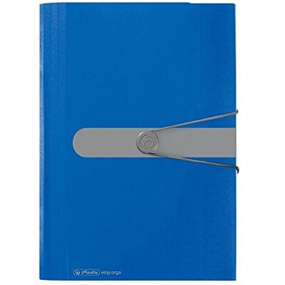 herlitz Pasta fole (A4, 12 compartimentos), azul herlitz Pasta fole (A4, 12 compartimentos), azul