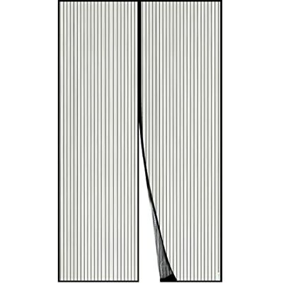 Apalus Cortina mosquiteira magnética para portas. Malha 120 x 250 cm, preta Apalus Cortina mosquiteira magnética para portas. Malha 120 x 250 cm, preta