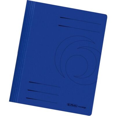 herlitz Cabo Lote de pastas com encadernador (10 unidades, A4), azul herlitz Cabo Lote de pastas com encadernador (10 unidades, A4), azul