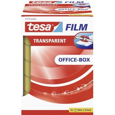 tesa -00 Filme transparente (25 mm x 66 m) tesa -00 Filme transparente (25 mm x 66 m)