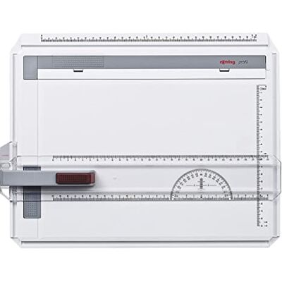 Rotring 522241 perfil placa de desenho, formato A4, inclui régua em T Rotring 522241 perfil placa de desenho, formato A4, inclui régua em T