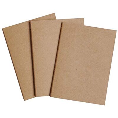 WANDERINGS Inserção de papel para caderno de pele papel pontilhado, embalagem de 3 inserções para diários, agendas e planejadores de viagens de couro recarregáveis 12,5 x 9 cm WANDERINGS Inserção de papel para caderno de pele papel pontilhado, embalagem de 3 inserções para diários, agendas e planejadores de viagens de couro recarregáveis 12,5 x 9 cm