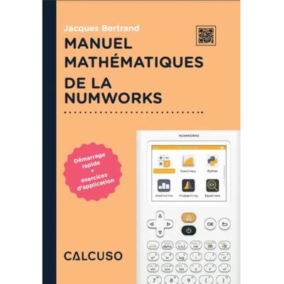 CALCUSO Manual de ajuste compatível com a calculadora NumWorks 164 páginas em formato de 17 x 24 cm guia de início rápido com exemplos práticos e exercícios CALCUSO Manual de ajuste compatível com a calculadora NumWorks 164 páginas em formato de 17 x 24 cm guia de início rápido com exemplos práticos e exercícios