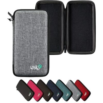 WYNGS Capa protetora cinzento-claro compatível com a calculadora TI-84 Plus CE-T Python Edition WYNGS Capa protetora cinzento-claro compatível com a calculadora TI-84 Plus CE-T Python Edition