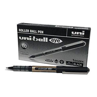 Uni-Ball UB-150 Eye Broad 1,0 mm, preto. Caixa 12 unidades. Uni-Ball UB-150 Eye Broad 1,0 mm, preto. Caixa 12 unidades.