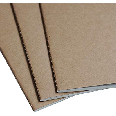WANDERINGS Inserção A5 quadrada para caderno de viagem/recargas para diário A5 14 cm x 21 cm 3 cadernos, 240 páginas em branco peças sobressalentes para cadernos de viagem, diários, planejadores WANDERINGS Inserção A5 quadrada para caderno de viagem/recargas para diário A5 14 cm x 21 cm 3 cadernos, 240 páginas em branco peças sobressalentes para cadernos de viagem, diários, planejadores