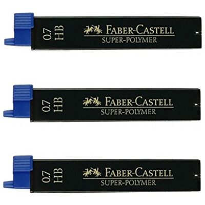 Faber-Castell Conjunto de 12 cabos de ponta fina (0,7 mm, 12 unidades) Faber-Castell Conjunto de 12 cabos de ponta fina (0,7 mm, 12 unidades)