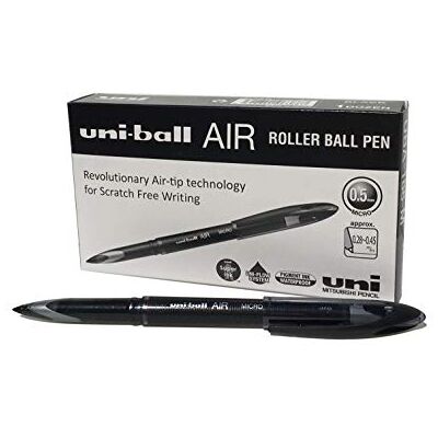 Uni-Ball Uba-188 Air Micro, 12 Unidades, Preto Uni-Ball Uba-188 Air Micro, 12 Unidades, Preto