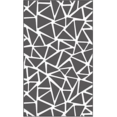 Creative Mini pasta de Embossing, triangular para adicionar textura e dimensão a páginas de scrapbook, cartões e outros trabalhos manuais de papel, 7,6 x 12,7 cm Creative Mini pasta de Embossing, triangular para adicionar textura e dimensão a páginas de scrapbook, cartões e outros trabalhos manuais de papel, 7,6 x 12,7 cm