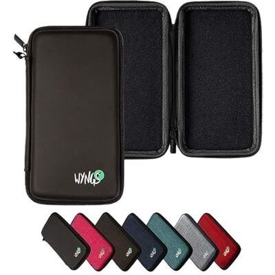 WYNGS Capa protetora preta compatível com a calculadora TI-34 MultiView/TI-College Plus Solar WYNGS Capa protetora preta compatível com a calculadora TI-34 MultiView/TI-College Plus Solar