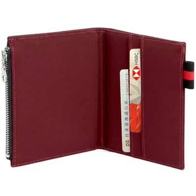 WANDERINGS Estojo com fecho e ranhuras para cartões para cadernos de viagem, tamanho Pocket/Passport 12,5 x 9 cm (B7), tecido de algodão 100 % resistente – acessório para planejadores preenchíveis WANDERINGS Estojo com fecho e ranhuras para cartões para cadernos de viagem, tamanho Pocket/Passport 12,5 x 9 cm (B7), tecido de algodão 100 % resistente – acessório para planejadores preenchíveis