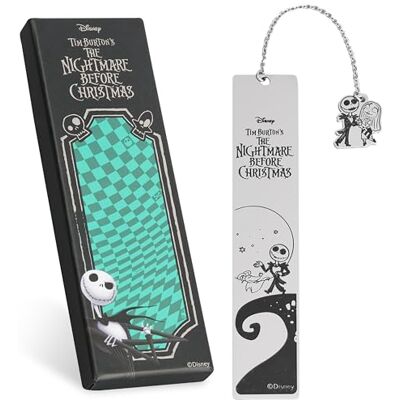 Disney Stitch Marcapaginas Originales de Metal con Colgante Accesorios Lectura para Niños Adolescentes Mujeres Regalos para Lectores Amiga Profesor (Plata Jack Skellington) Disney Stitch Marcapaginas Originales de Metal con Colgante Accesorios Lectura para Niños Adolescentes Mujeres Regalos para Lectores Amiga Profesor (Plata Jack Skellington)