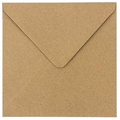 Ideen mit Herz Envelopes de papel estampado, 100 unidades, envelopes de 110 g/m² para cartões de felicitações, convite, cartões de aniversário 15,5 x 15,5 cm Ideen mit Herz Envelopes de papel estampado, 100 unidades, envelopes de 110 g/m² para cartões de felicitações, convite, cartões de aniversário 15,5 x 15,5 cm