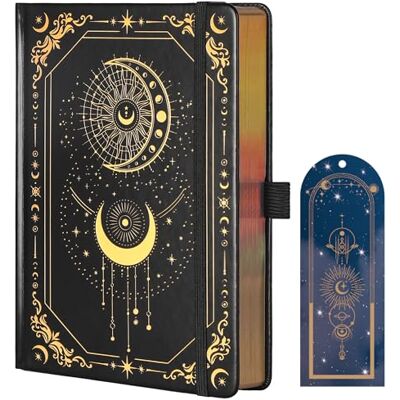 TIEFOSSI Diário de riscas para mulheres e homens, caderno de capas duras A5 de riscas universitárias com 316 páginas numeradas para escrever, diário para trabalho, escola e fazer anotações Cuaderno tapa dura A5, rayas universitarias, vintage c/ marcapág TIEFOSSI Diário de riscas para mulheres e homens, caderno de capas duras A5 de riscas universitárias com 316 páginas numeradas para escrever, diário para trabalho, escola e fazer anotações Cuaderno tapa dura A5, rayas universitarias, vintage c/ marcapág